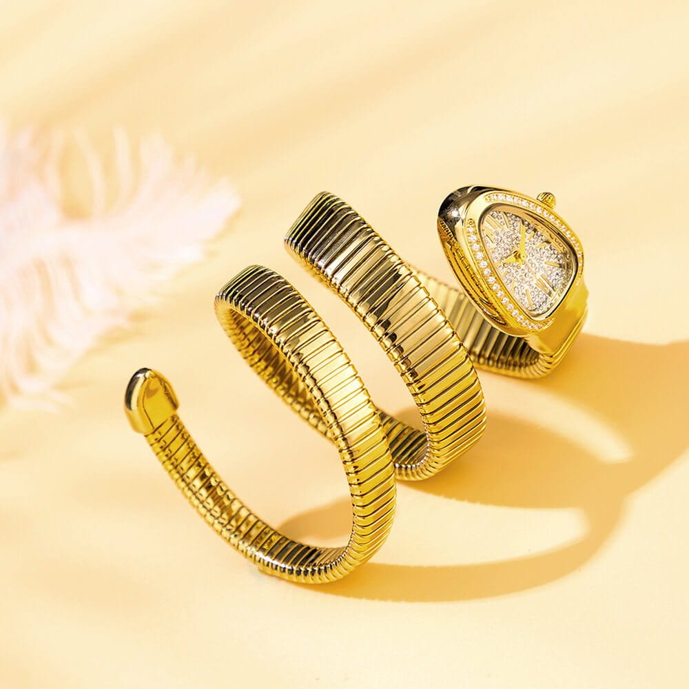 OEM snake watches,women's fashion watches,vintage style watches,custom quartz watches,elegant lady watches