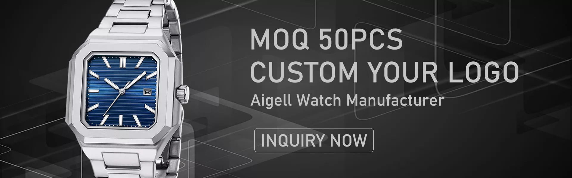 OEM watch low MOQ