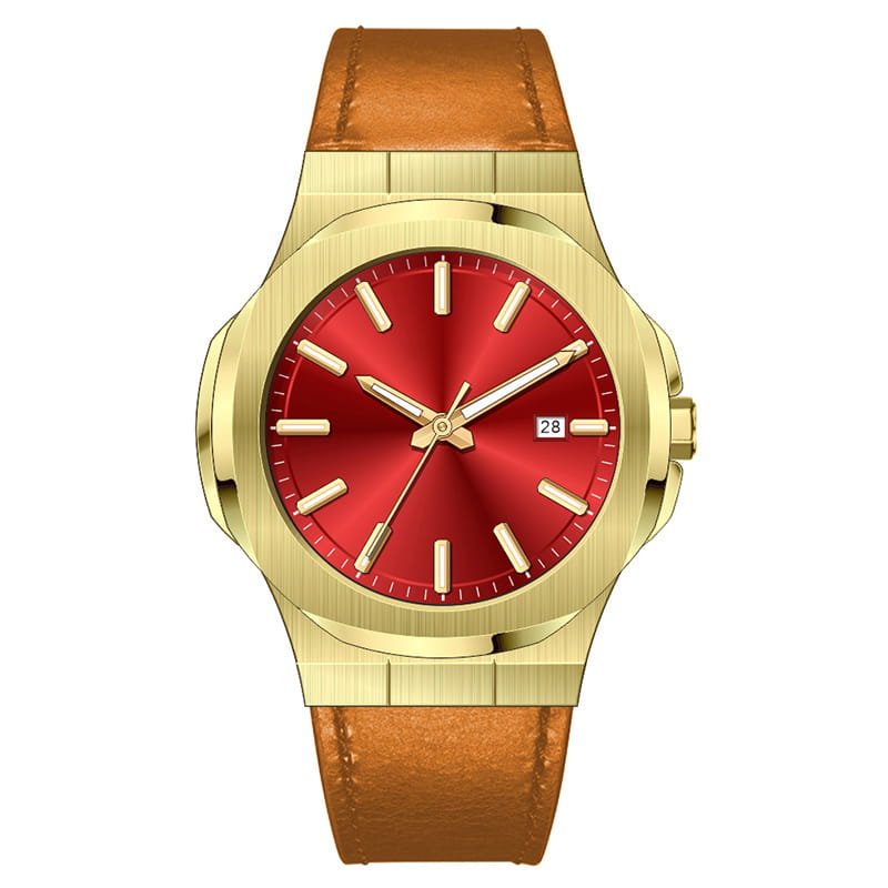 Business brands name men's watches,apple vegan leather strap,custom watch supplier,watch designers and manufacturers