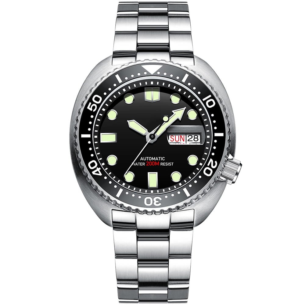 OEM automatic mechanical watch,dual calendar watch,sapphire crystal watch,men's fashion watch,customizable watch,Japanese movement watch,wholesale watches,luxury watch alternative,everyday watch,business gift watch