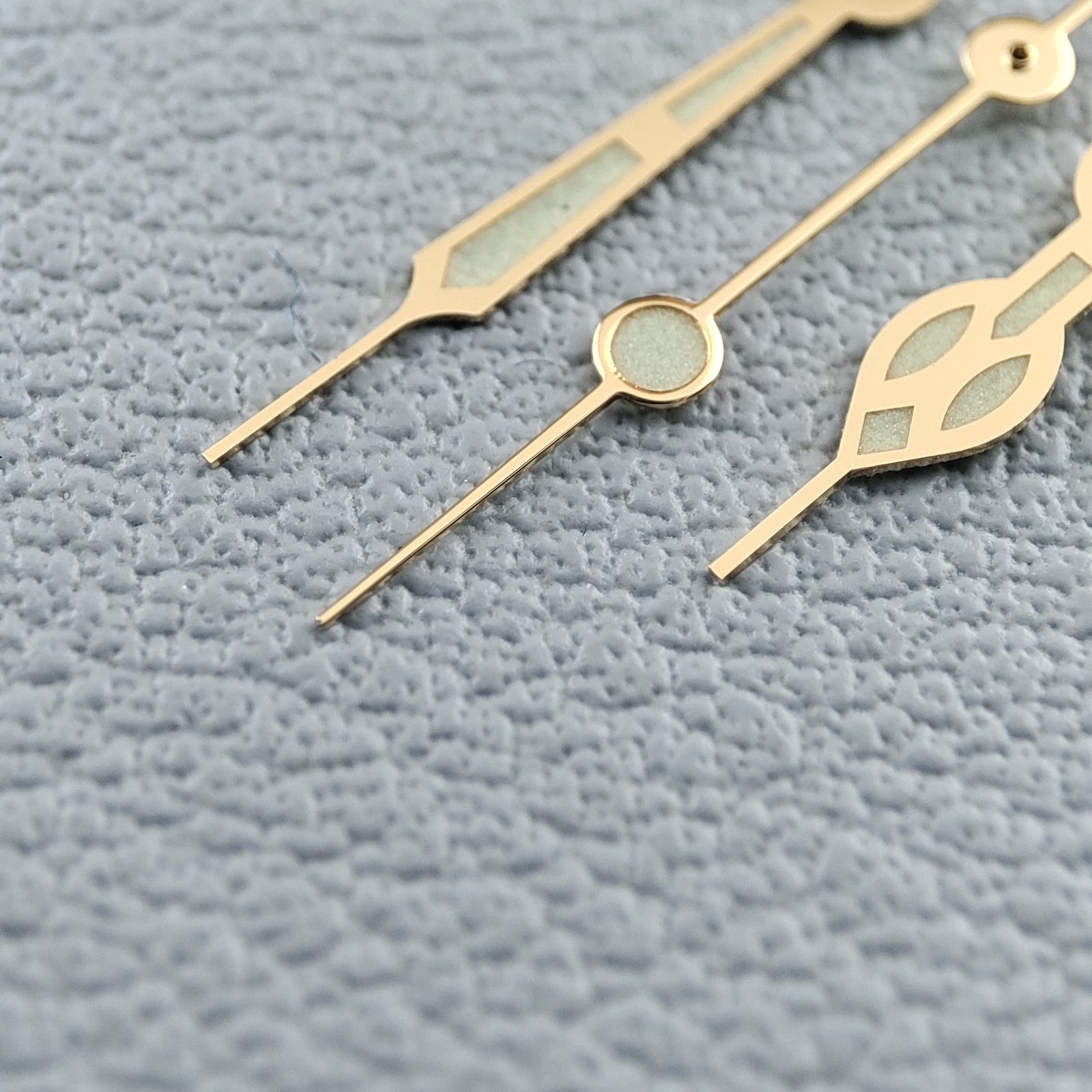 Custom luminous C3 hands in gold and other color,luminous watch hands,mens watch luminous hands