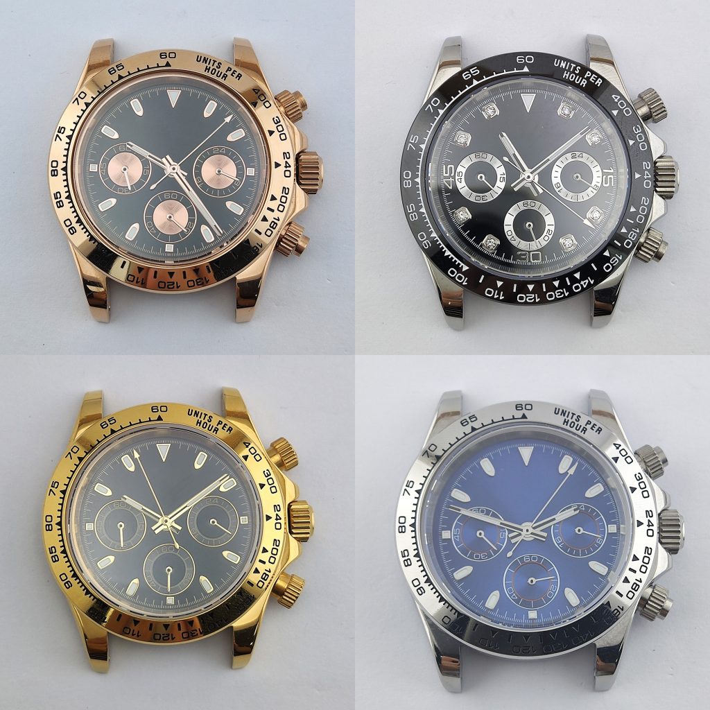 Custom japan quartz mutil functions movt watches for men
