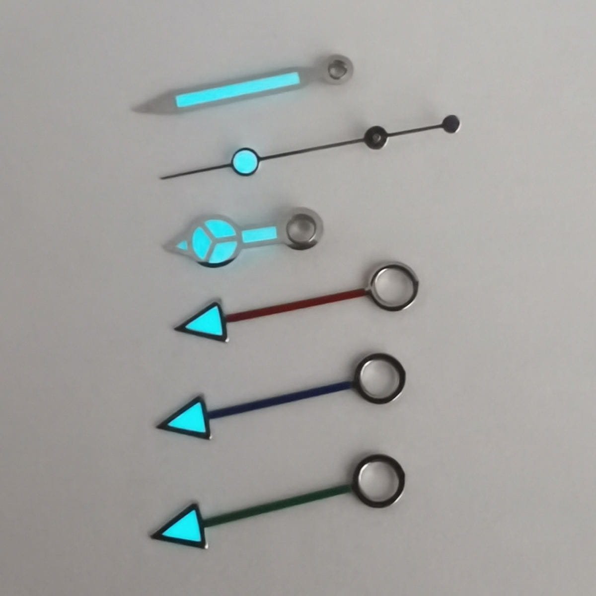 Custom high end GMT watch hands with different movement BGW9 luminous,gmt watch with luminous hands,automatic watch blue hands